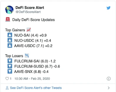 DeFi Score：bZx事件分析及相关改进措施
