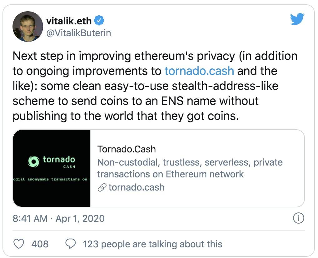 一文了解以太坊的隐形支付协议Umbra - Odaily