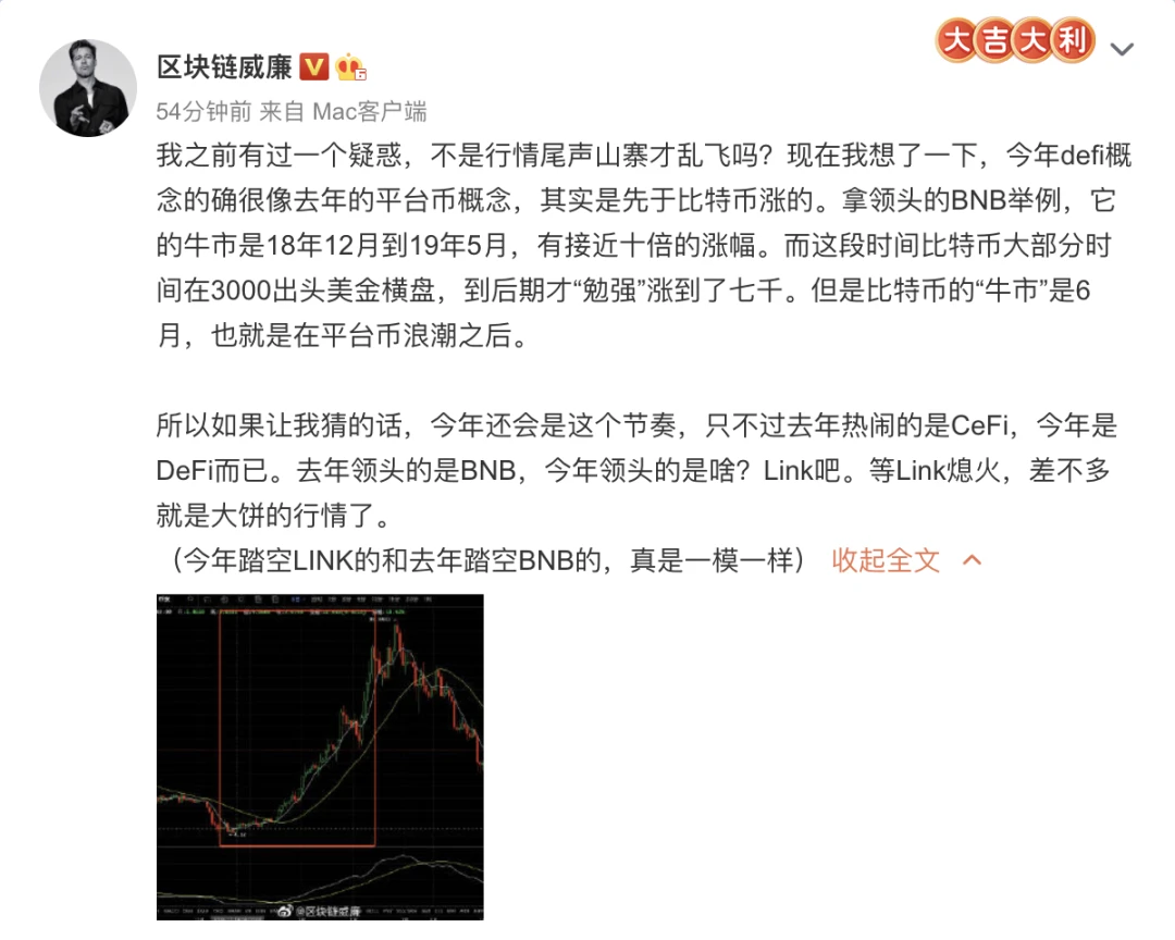 疯涨30%，超越EOS，LINK大涨背后的秘密