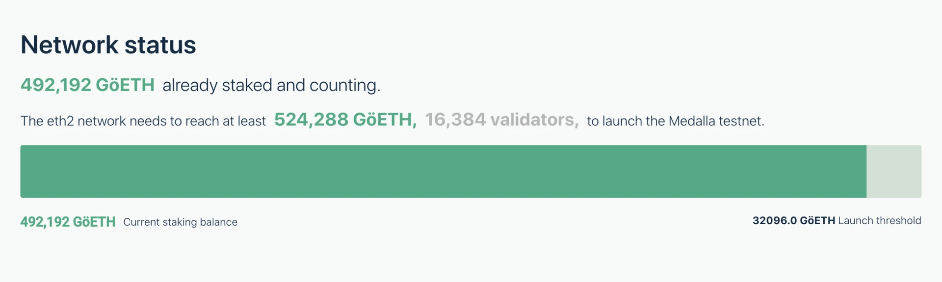 ETH2.0测试网或将发布，网络锁仓比特币再创新高，将助推新一轮上涨？