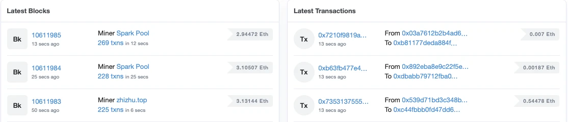 三分钟学习以太坊神器：etherscan区块链浏览器