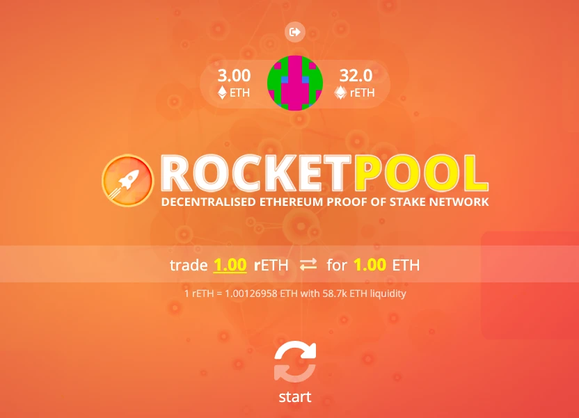 专攻ETH 2.0 Staking服务的Rocket Pool，想要打破散户的质押门槛