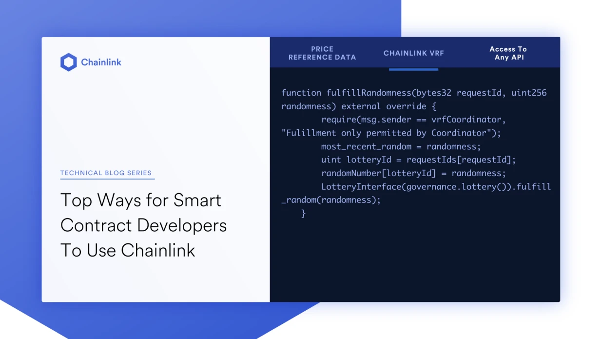 智能合约开发者的Chainlink预言机使用指南