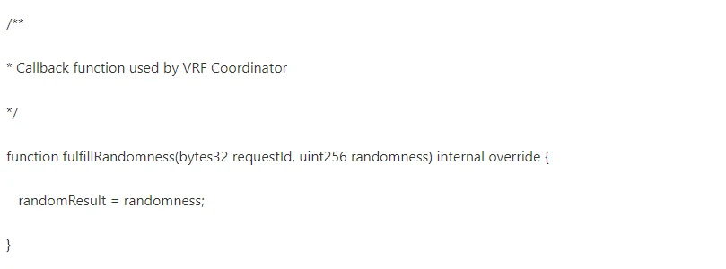 How to generate random numbers in Solidity using Chainlink VRF?