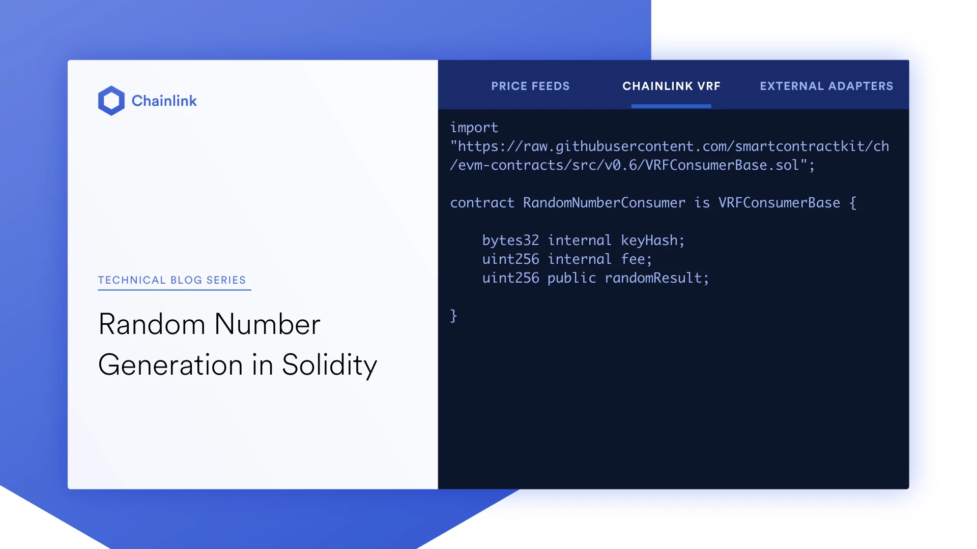 How to generate random numbers in Solidity using Chainlink VRF?