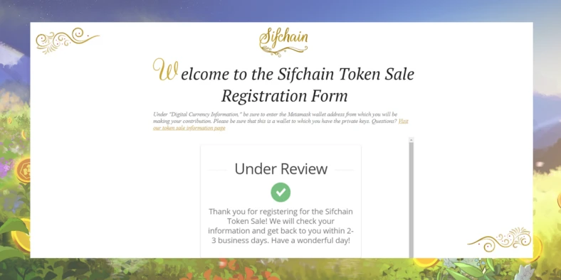 Sifchain代币公募参与指南