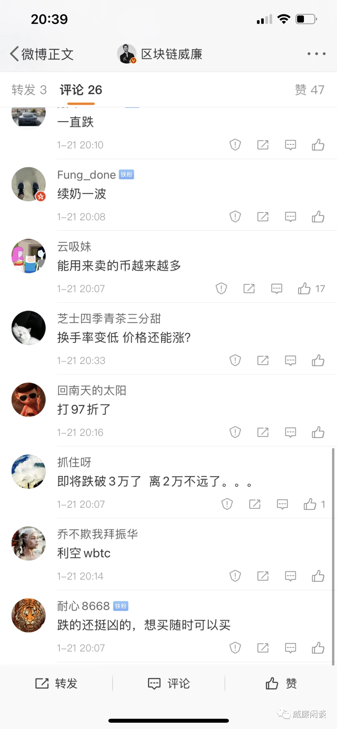 威廉:灰度大把买币,币价为什么不涨反跌?