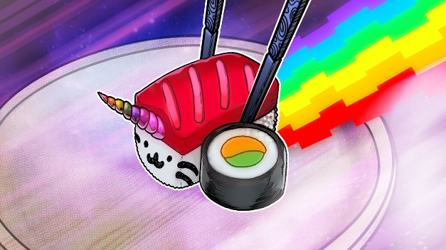 SushiSwap is eating into Uniswap's market share since being merged into Yearn