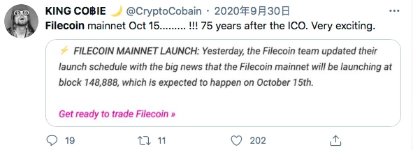 2020区块链的推特圣经：Filecoin