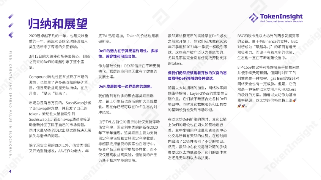 TokenInsight：2020 DeFi行业年度报告