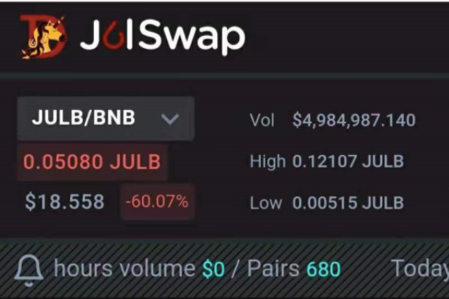 JulSwap闪电贷攻击分析及事件后续