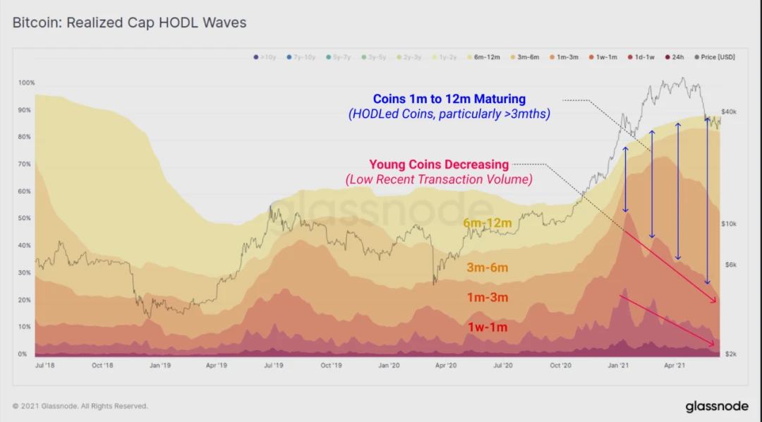 长期持有者并未卖出任何BTC？