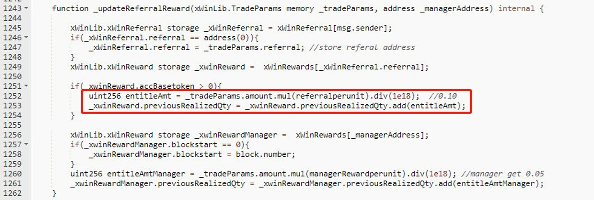 Analysis overview of xWin Finance hacking event