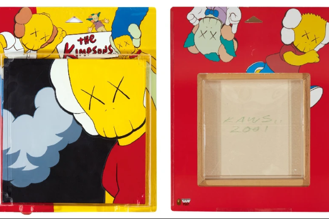 周杰伦首次策展 孙宇晨以250万元拍得KAWS“包装画”作品