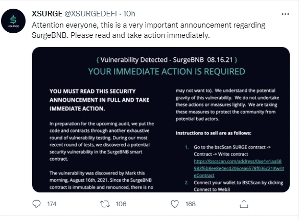 Sweet hit? Who is behind the scenes? Analysis of XSURGE on the BSC chain being attacked by flash loans