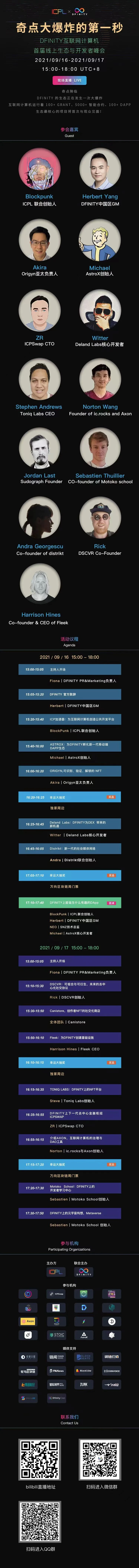 奇点一次大爆炸的第一秒---互联网计算机首届生态峰会