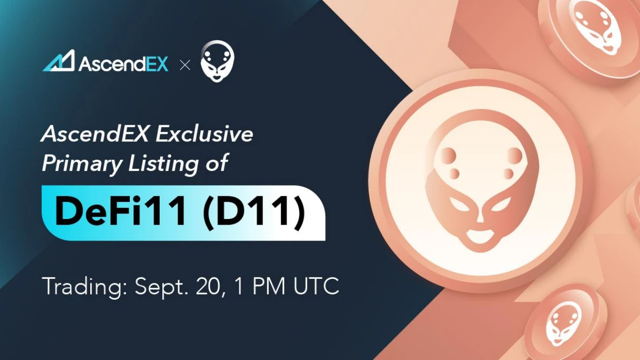 DeFi11 首发顶峰 AscendEX，助力 GameFi 生态爆发式增长