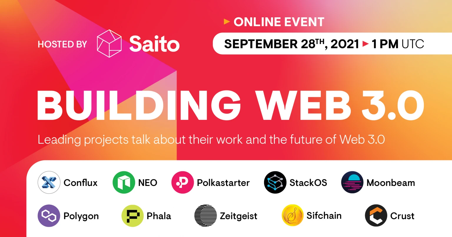 Saito Network To Host Building Web 3.0 Online Event