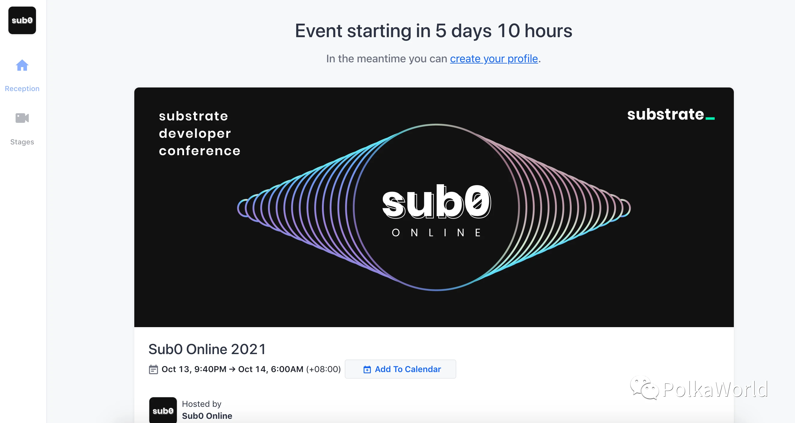Polkadot 联合创始人 Robert 将在 Sub0 会议分享平行链的下一步计划！