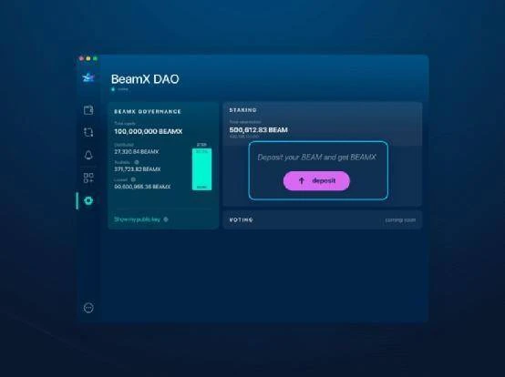 首发：BEAM 官方质押教程
