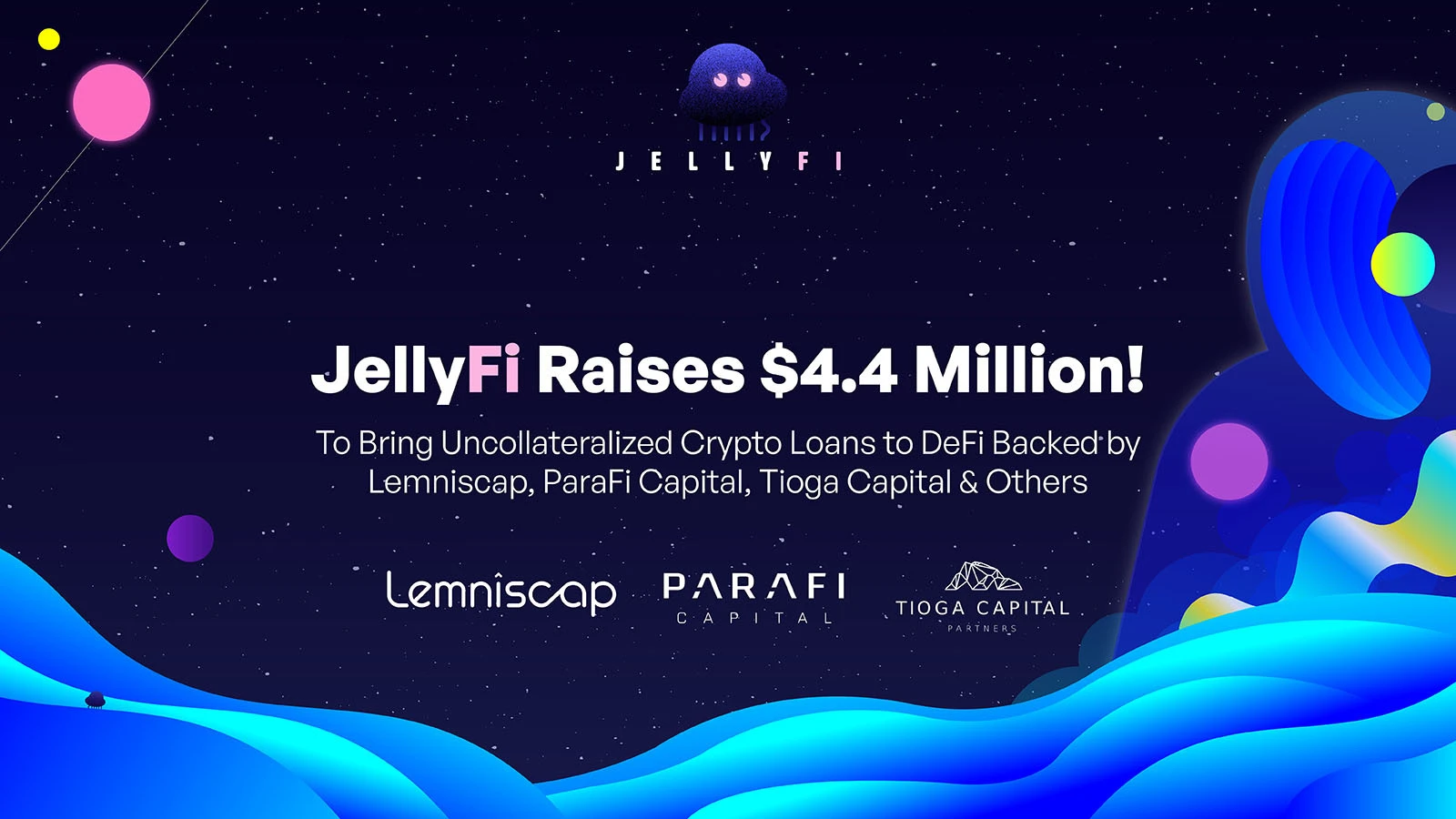 DCG、ParaFi参投，融资440万美元的「JellyFi」能否打开DeFi信用贷市场？