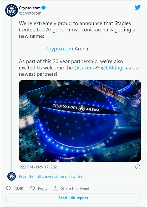 2021影响加密世界的10条重要推文