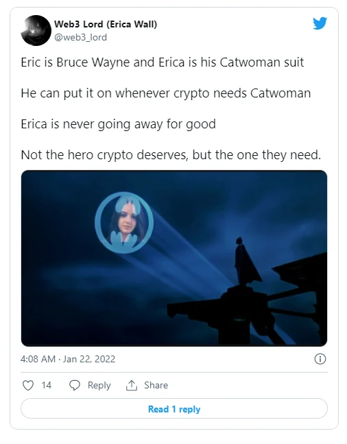 一文了解EricaDao：加密大佬们为何纷纷把自己P成女性？