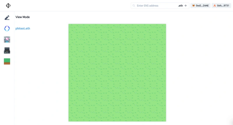 Phi：用ENS域名及链上活动生成专属元宇宙地块（附教程）