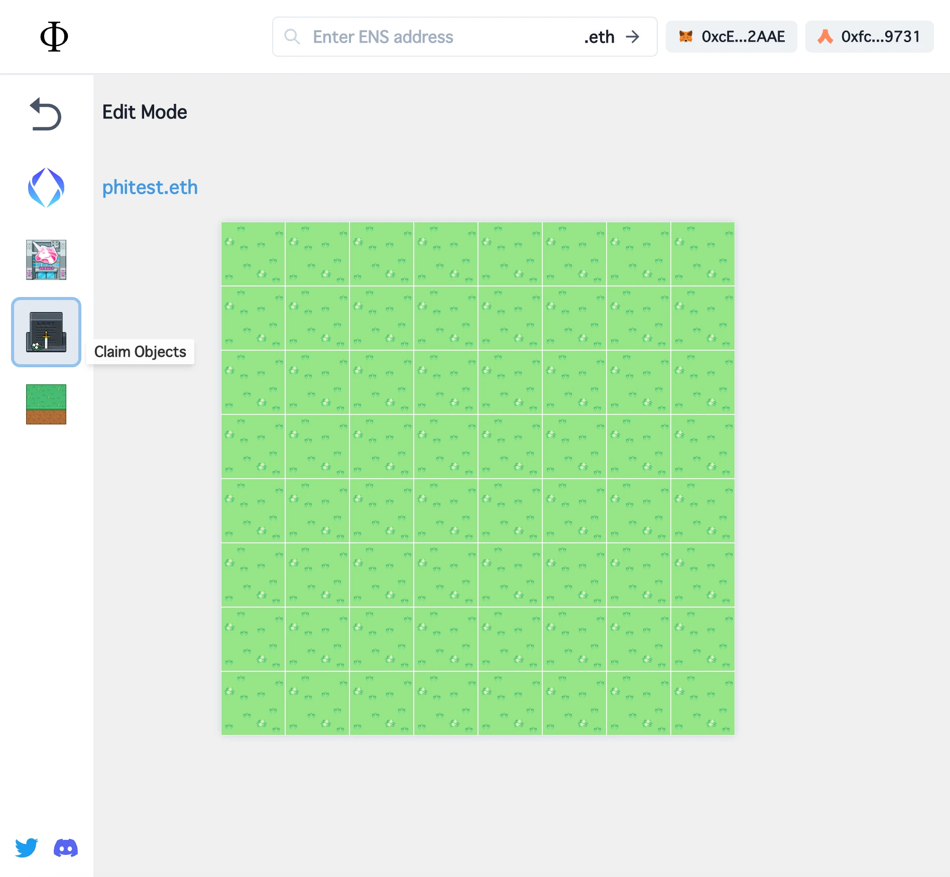 Phi: Use the ENS domain name and on-chain activities to generate exclusive metaverse plots (with tutorial)