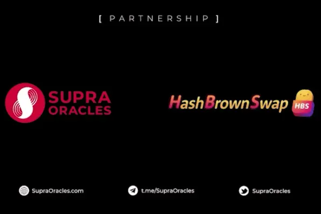 SupraOracles reached a cooperation with HashBrownSwap
