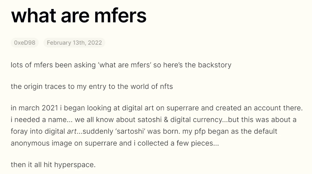mfer简史：我们的内心都住着一个小混蛋