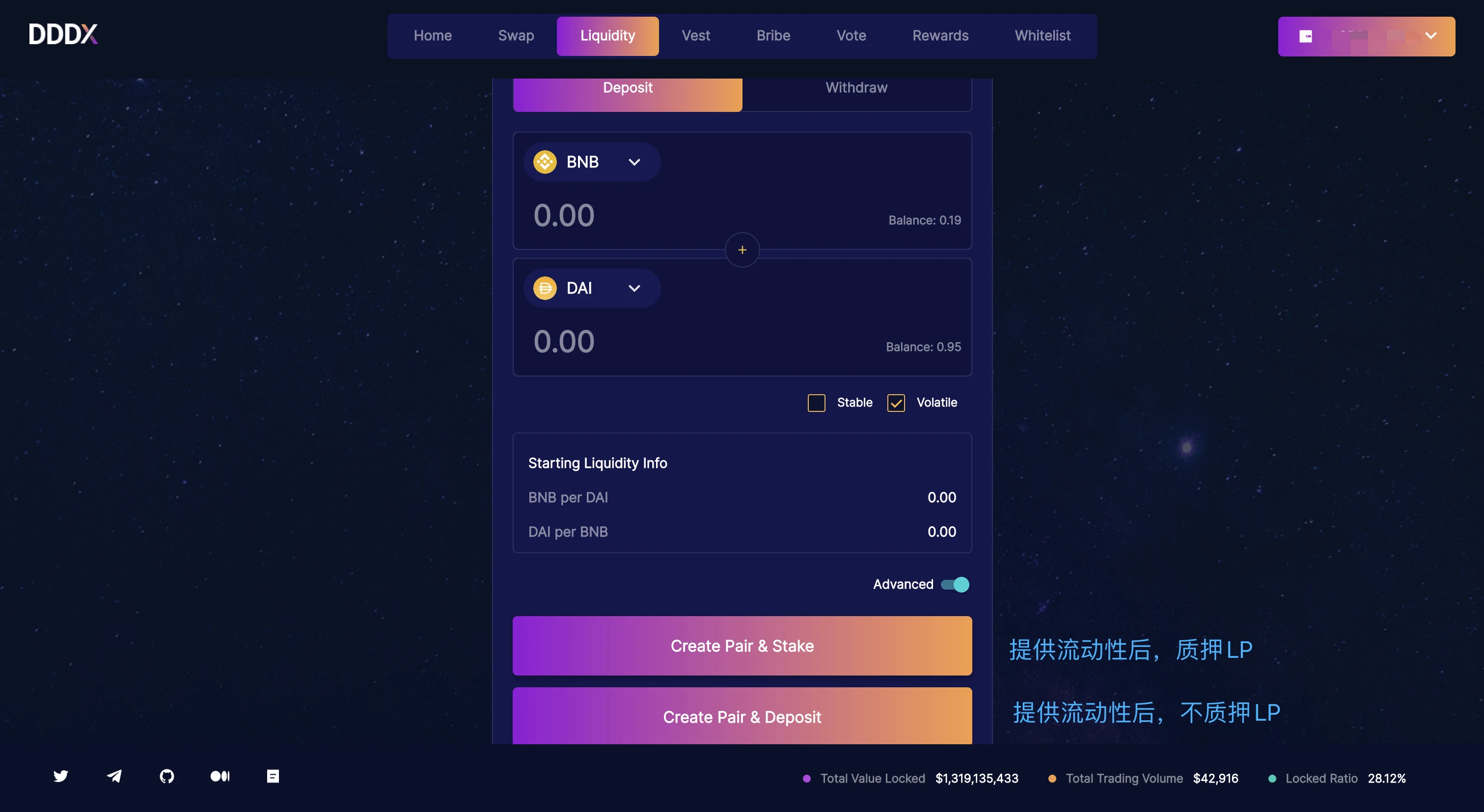 深度详解DEX 2.0协议DDDX的Vote to earn模式