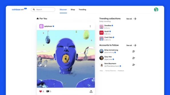 Coinbase NFT市场野心：要做Web3领域里的Instagram