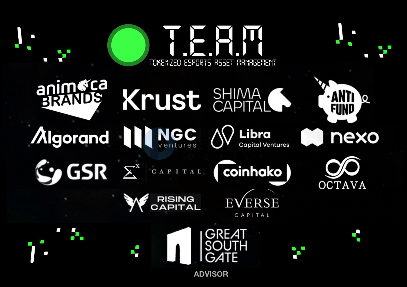 T.E.A.M DAO完成500万美元A轮融资，Animoca Brands和Krust Universe领投