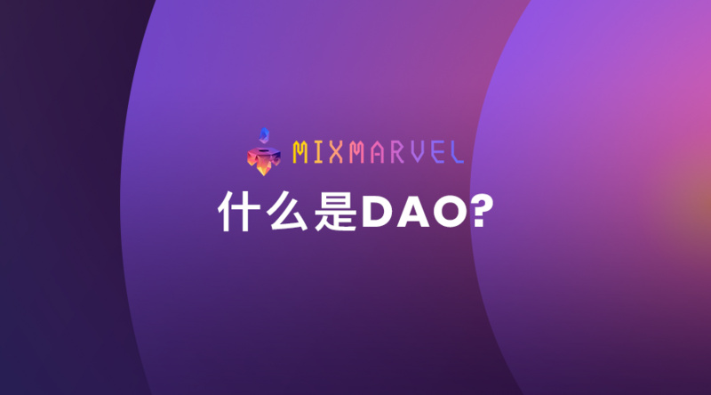 MixMarvel：什么是DAO?