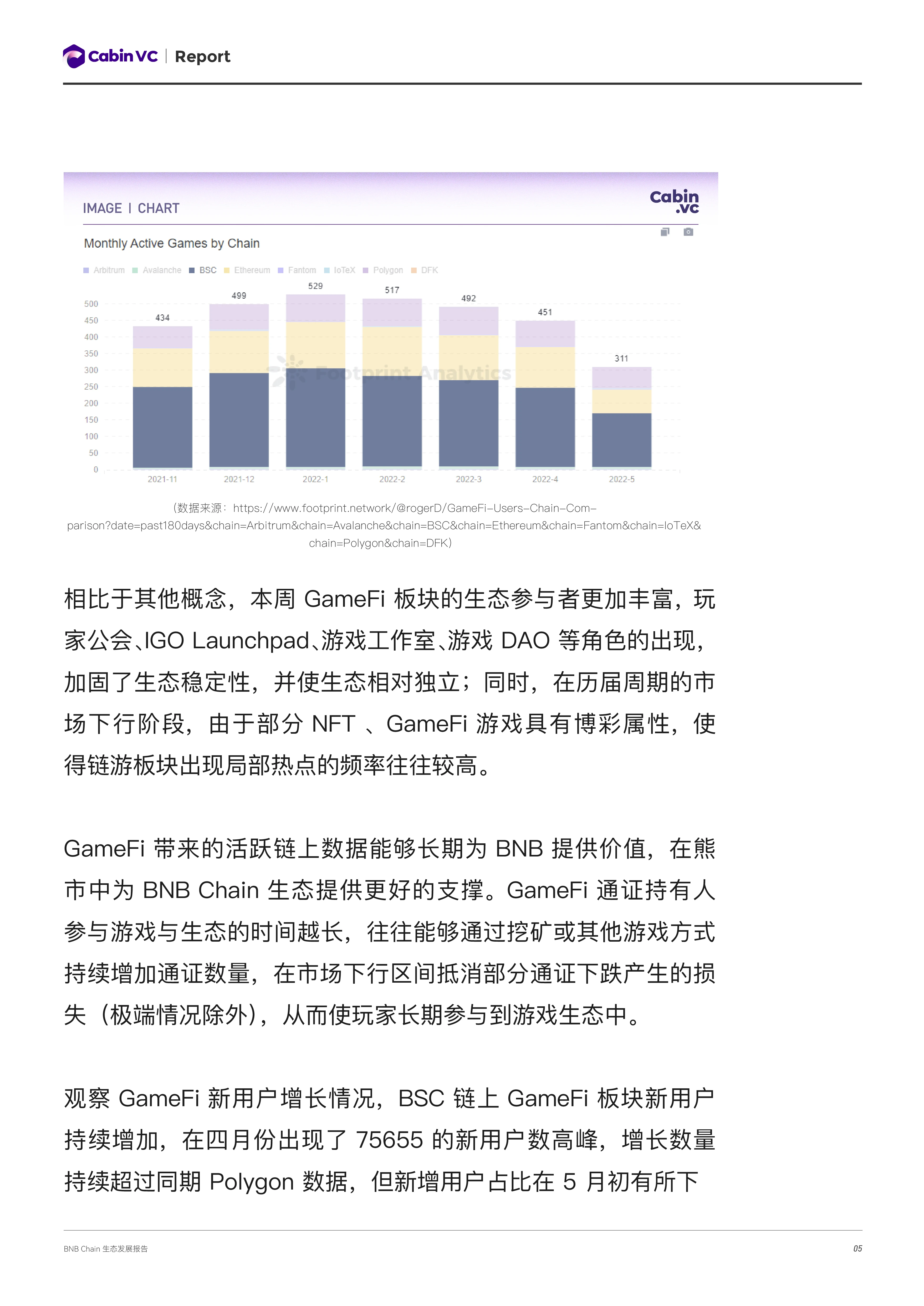 Cabin Report：2022二季度BNB Chain生态发展报告