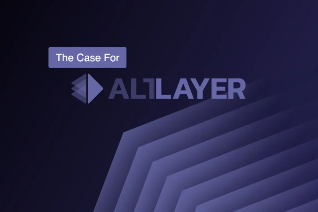 AltLayer：可替代应用链的Rollups临时执行层方案