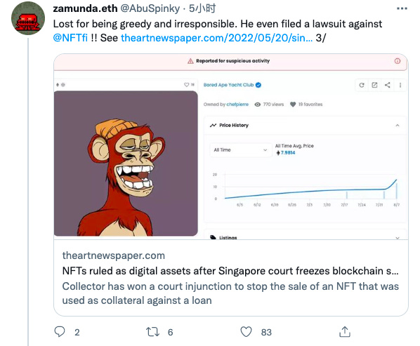 Saya membeli NFT yang dilikuidasi, tetapi dikunci oleh OpenSea