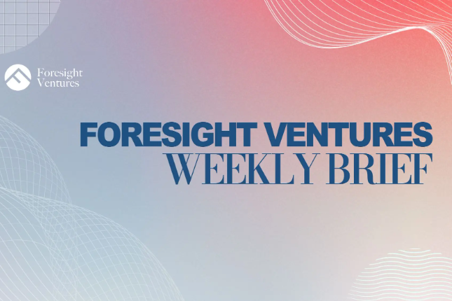 Foresight Ventures市场周报：没有坏消息就是好消息