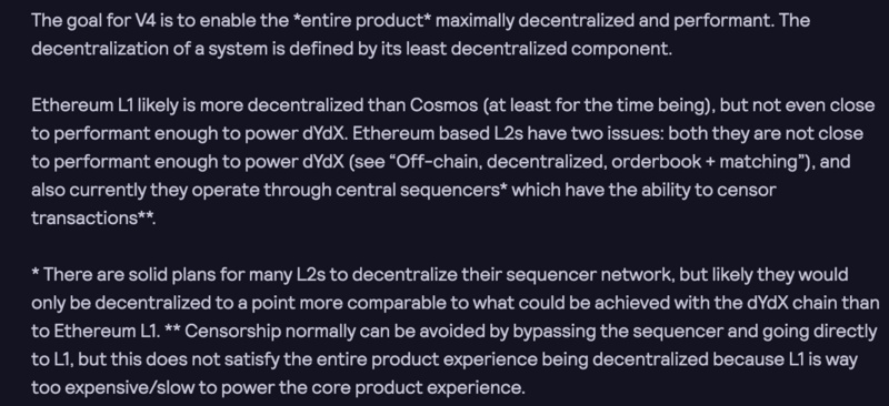 Krypital Group：dYdX「背叛」以太坊，應用鏈會成為Dapp的主流敘事麼？