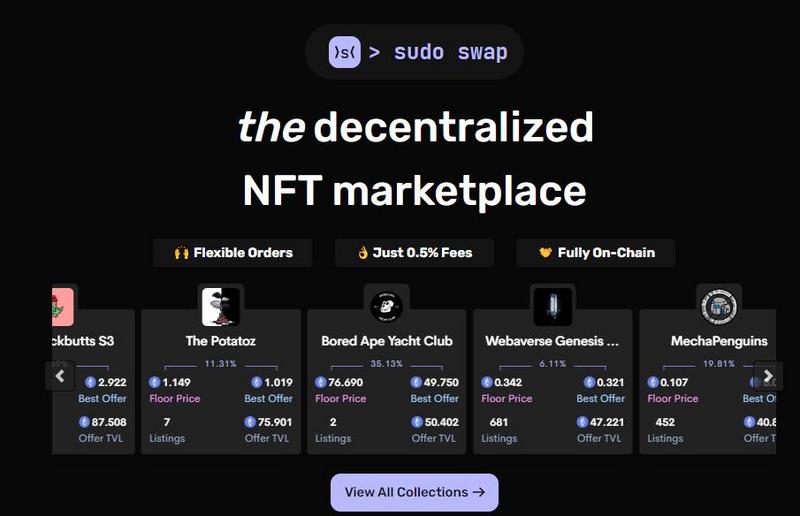 什么是SudoSwap，如何使用NFT AMM进行高效交易？