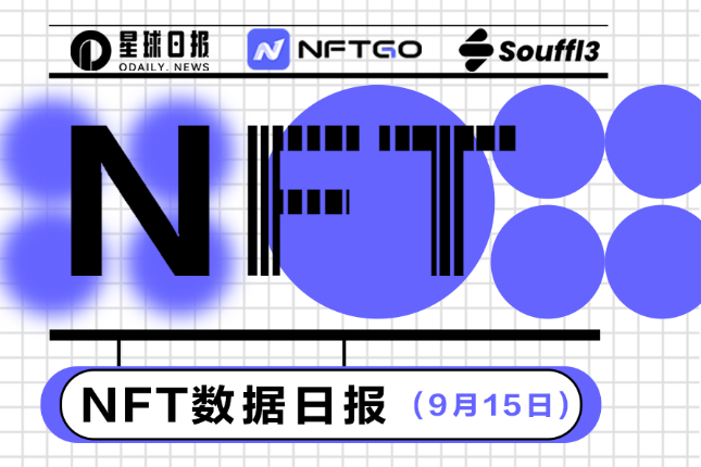 NFT数据 | BAYC24小时成交量增长385.08%（9.15）