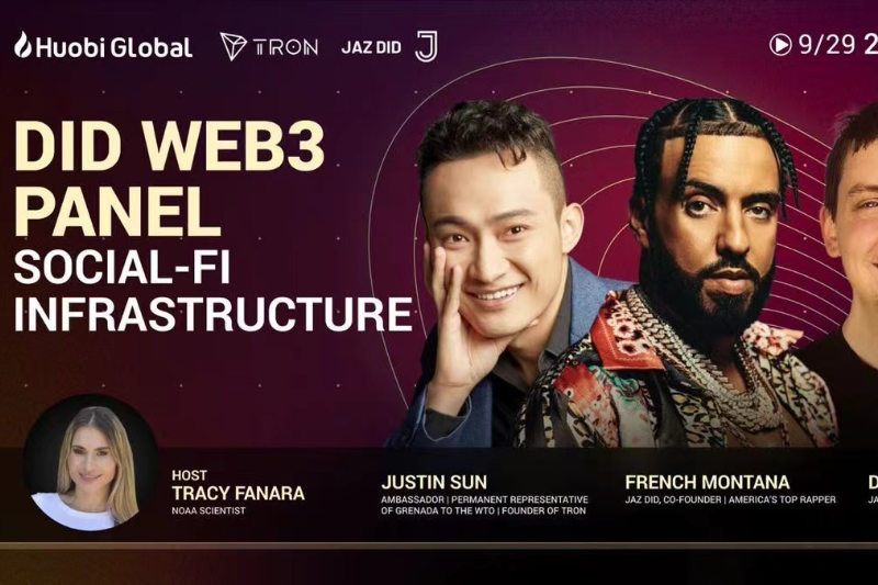DID Web3论坛：美国顶流说唱歌手French Montana & TRON创始人孙宇晨
