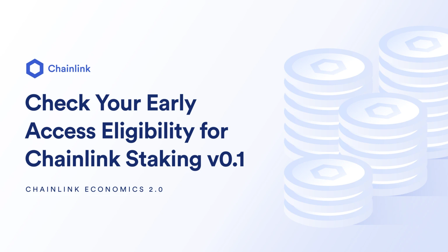 Chainlink v0.1 버전 지분 담보에 참여할 자격이 있는지 확인하는 방법