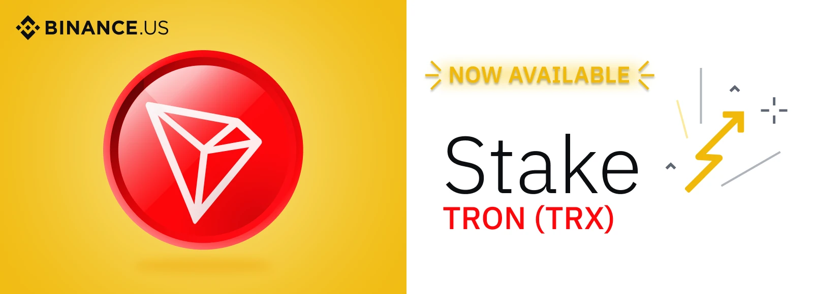 Binance.US正式上线波场TRX Staking服务，APY高达6.1%