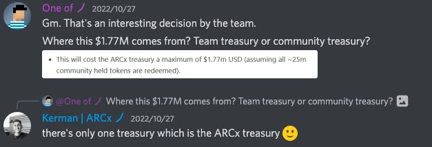 177万美元就能买断流通代币，ARCx会在私有化后重生吗？