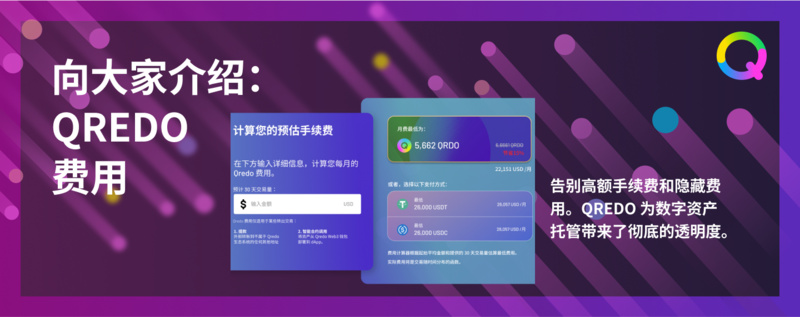 详解Qredo数字资产托管费用的组成结构