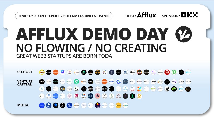 AFFLUX Web3 Demo Day：百家争鸣，共话Web3行业高质量发展