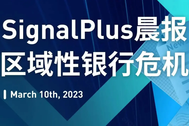 SignalPlus专题：区域性银行危机