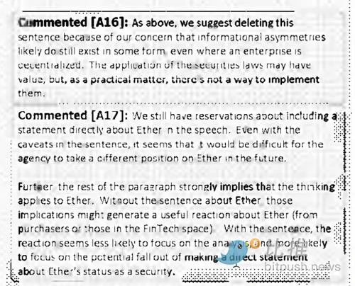 Hinman文件启封：以太坊不需要作为证券监管，整体案情对瑞波有利